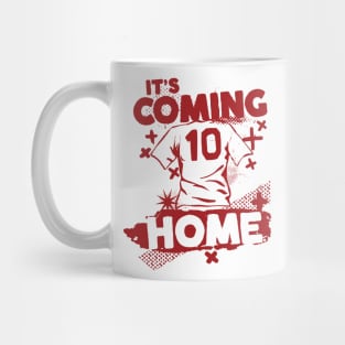 Vintage English Football // Retro Grunge England Soccer Mug